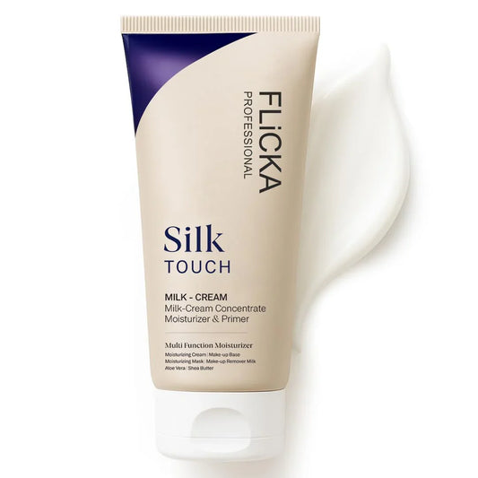 Flicka Silk Touch Milk Cream Moisturizer & Primer - 60g