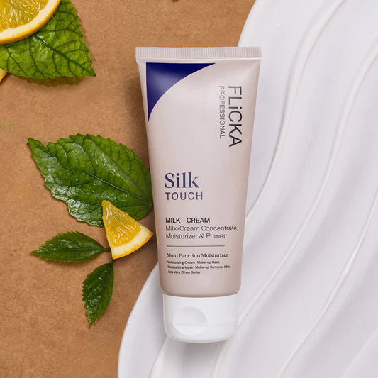 Flicka Silk Touch Milk Cream Moisturizer & Primer - 60g